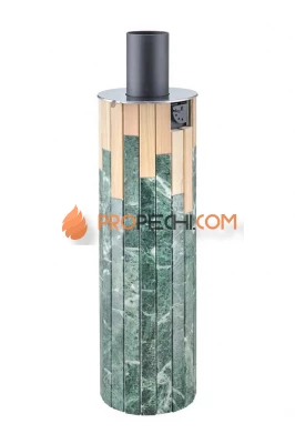 Дымоход-экономайзер Ферингер Ламель Окаменевшее дерево + Змеевик