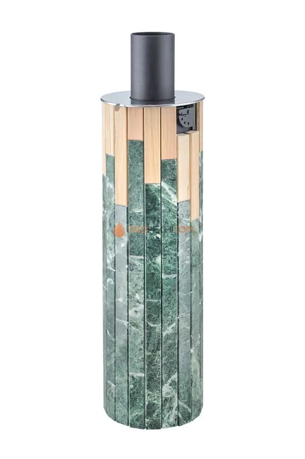 Дымоход-экономайзер Ферингер Ламель Окаменевшее дерево + Змеевик