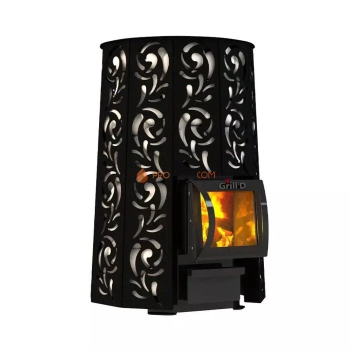 Дровяная печь для бани Grill’D Violet Short