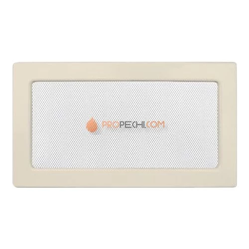 Вент.решетка 170х300 мм. кремовый