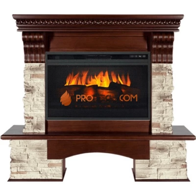 Каминокомплект Royal Flame Aberdeen - Темный дуб с очагом Vision 26 EF LED 3D FX