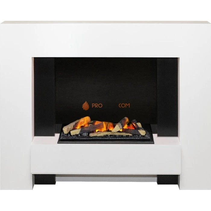 Каминокомплект Dimplex Tokyo - Белый с очагом Cassette 600 LNH-INT (с дровами)