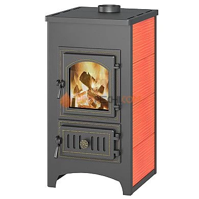 Печь-камин Везувий ПК-01 (270)  красный