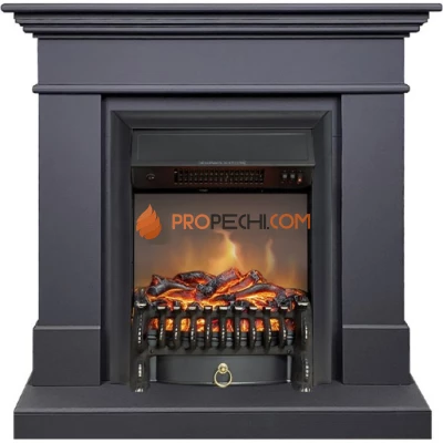 Каминокомплект Royal Flame California SFT (Разборный) - Серый графит с очагом Fobos FX M Black