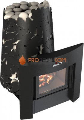 Банная печь Grill'D Dubravo 180 Window (дверца со стеклом)