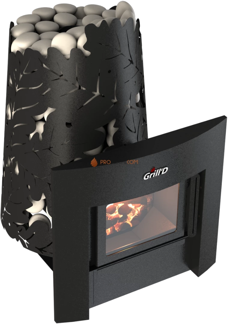 Банная печь Grill'D Dubravo 180 Window (дверца со стеклом)