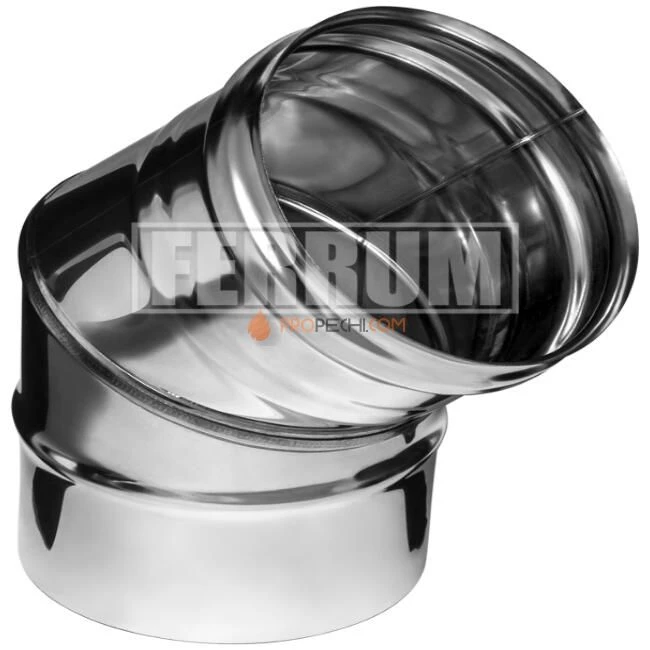 Колено угол 135° (304/0,8 мм) Ø150