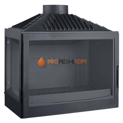 Каминная топка Liseo Castiron LCI 007 GFL стекло слева