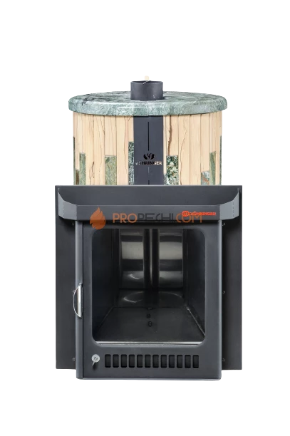 Банная печь Ферингер Малютка Жадеит + "Окаменевшее дерево"