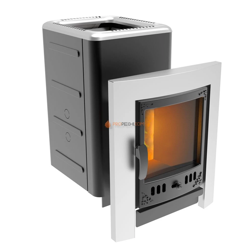 Банная печь Березка "Фаворит" 24 Каминная дверца