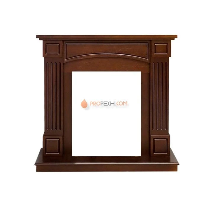 Каминокомплект Dimplex Boston - Темный дуб (Высота 925см) с очагом Danville Chrome FB2