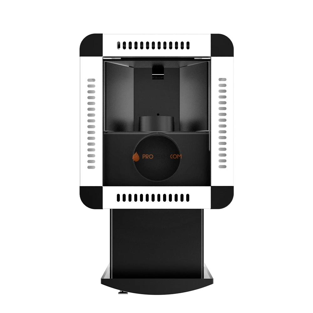 Банная печь Березка "Фаворит" 28 ЗК Каминная дверца
