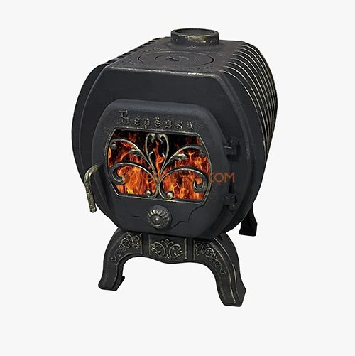 Печь чугунная отопительно-варочная Березка 200