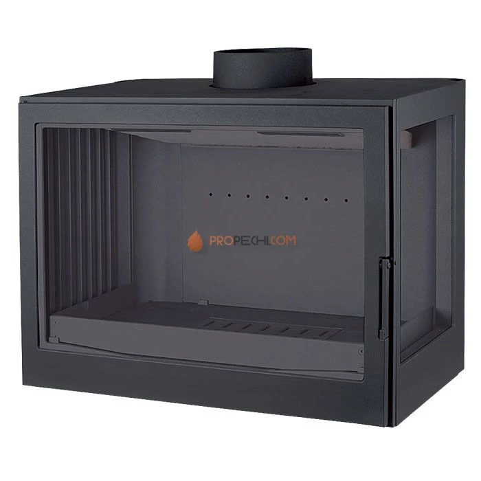 Каминная топка Liseo Castiron LCI 007 GFR Flat top стекло справа