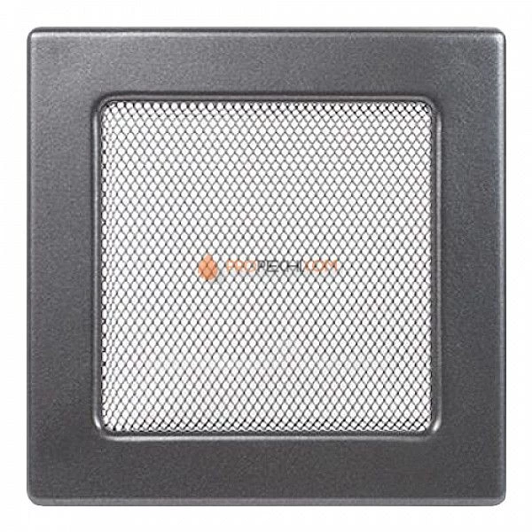 Вентиляционная решетка Kratki 17х17 графит