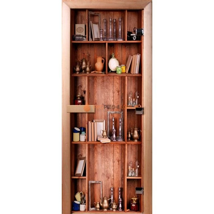 Дверь для бани DoorWood Фотопечать А006, 2100x800 мм