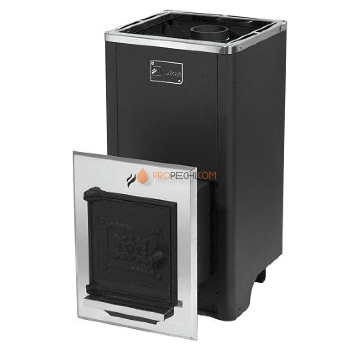 Дровяная печь для бани Вулкан Эльбрус 20 Чугун