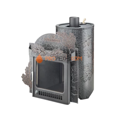 Дровяная печь для бани Ферингер Малютка в Кожухе Дуб До 18 м³