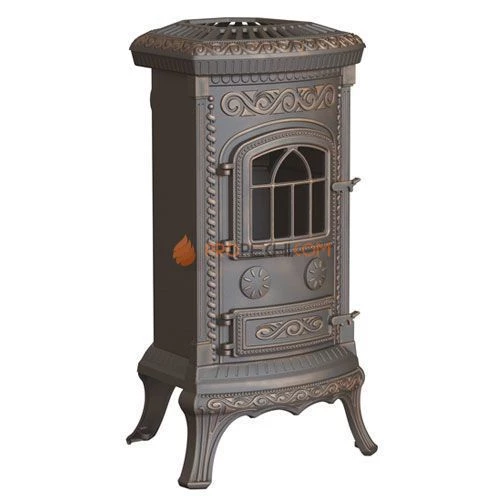 Печь-камин Nordflam Plato патина