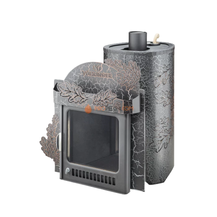 Дровяная печь для бани Ферингер Малютка в Кожухе Дуб До 18 м³