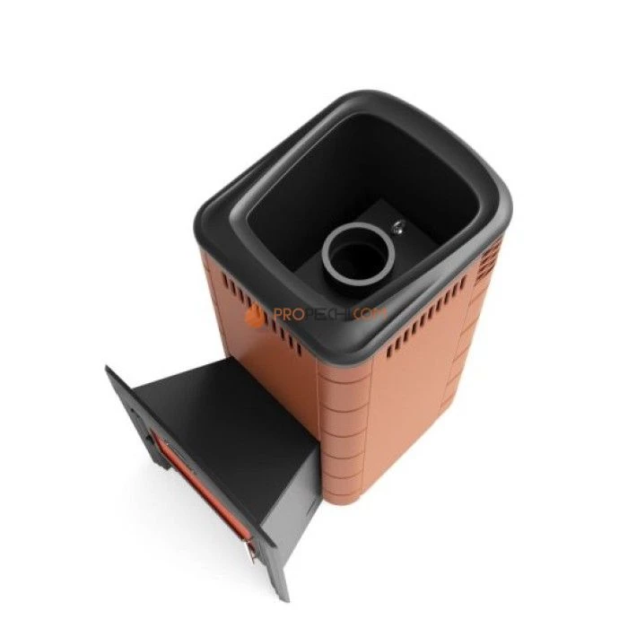 Печь для бани Термофор Каронада XXL Heavy Metal Витра терракота