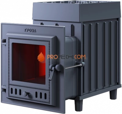 Чугунная банная печь Гроза 24М