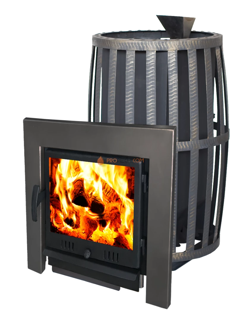 Банная печь Березка 35 Флагман ЗК Сетка