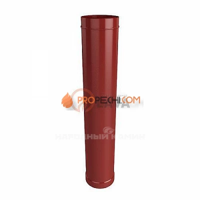 Труба-сэндвич 115/180 мм. 1 м. красный (3011)