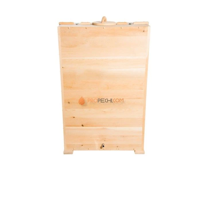 Фитобочка квадратная НКЗ PREMIUM из кедра, 130x84x84 см / 40 мм