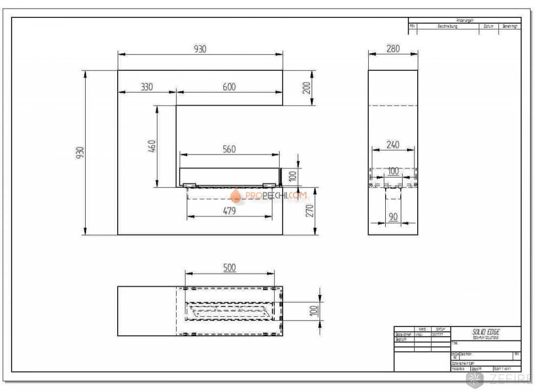 Биокамин Zefire Magnate