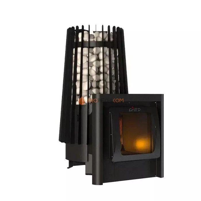 Дровяная банная печь Grill’D Cometa 180 Vega Long Window Max Pro