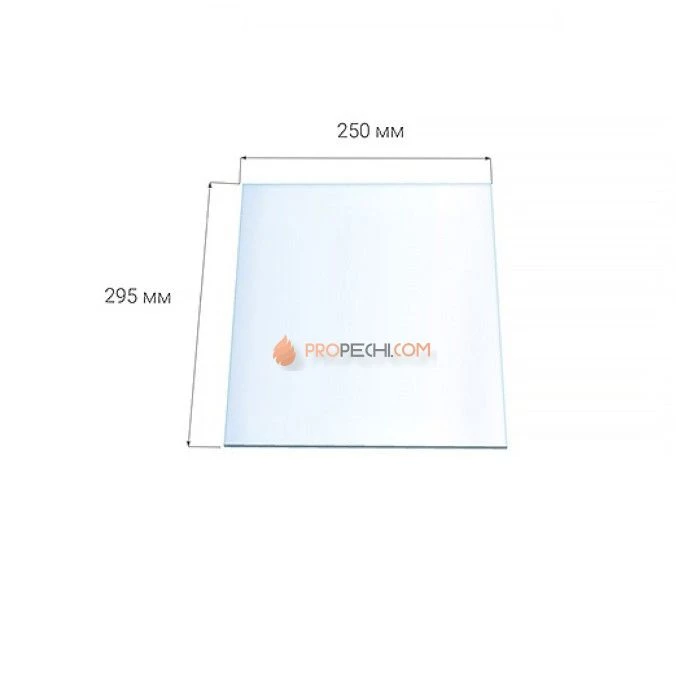 Стекло для дверцы Везувий 220