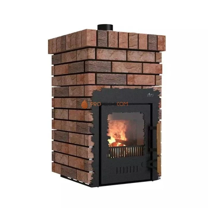 Дровяная банная печь Grill’D Violet Retro Short (Камень 20 кг)