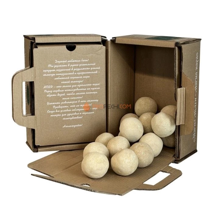 Круглые камни для бани Прометалл