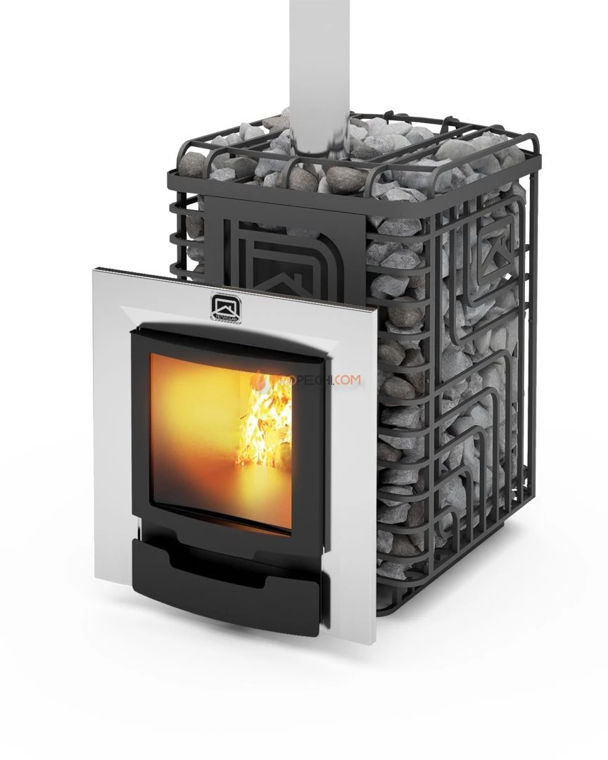 Печи для бани Теплодар Сибирский Утес 20 ЛП Профи Панорама