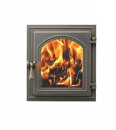 Дверка каминная ВЕЗУВИЙ 270 (Бронза)