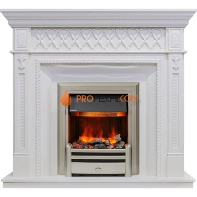 Каминокомплект Dimplex Alexandria - Белый дуб с очагом Chesford