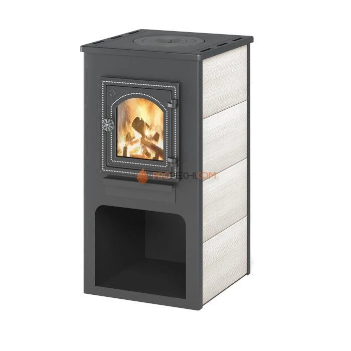 Камин ЭТНА (ДТ-4С) с плитой D115мм