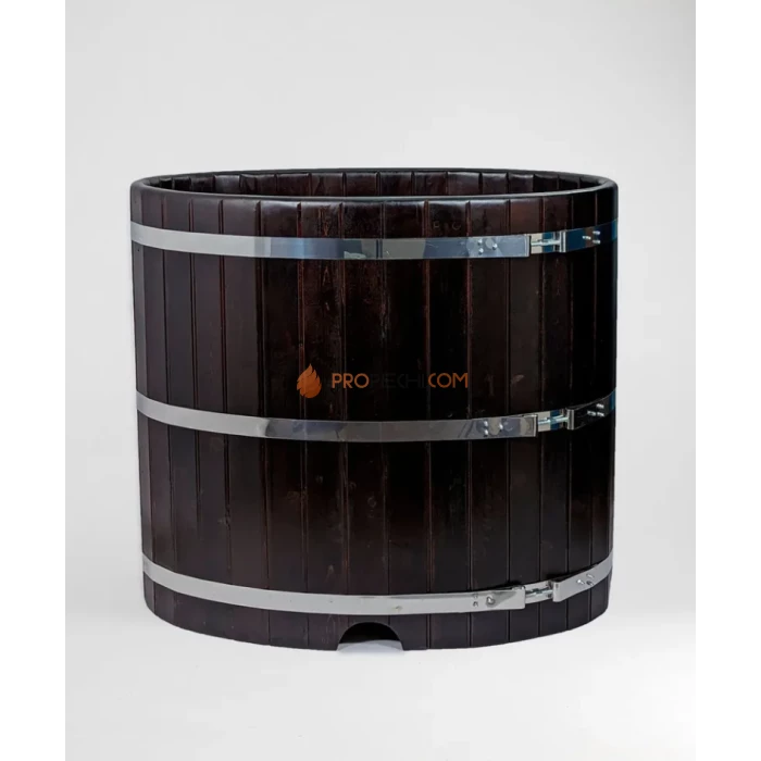 Купель овальная НКЗ OPTIMA из кедра, 120x78x120 см