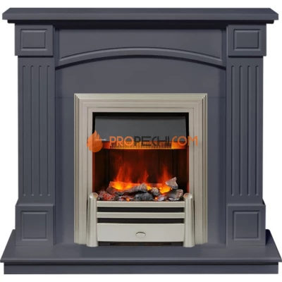 Каминокомплект Dimplex Boston - Серый графит (Высота 925см) с очагом Chesford