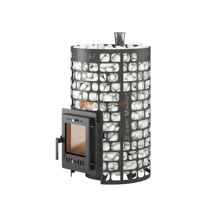 Стальная печь для бани Эверест Steam Master 24 (210М) б/в