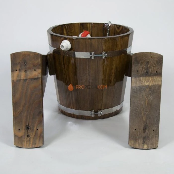 Обливное устройство BentWood из мореной лиственницы 12 литров