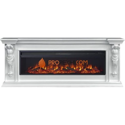 Каминокомплект Royal Flame Sparta 60 - Белый с очагом Vision 60 LOG LED