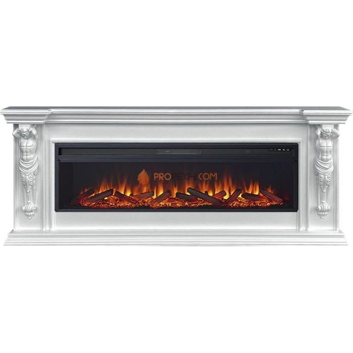 Каминокомплект Royal Flame Sparta 60 - Белый с очагом Vision 60 LOG LED