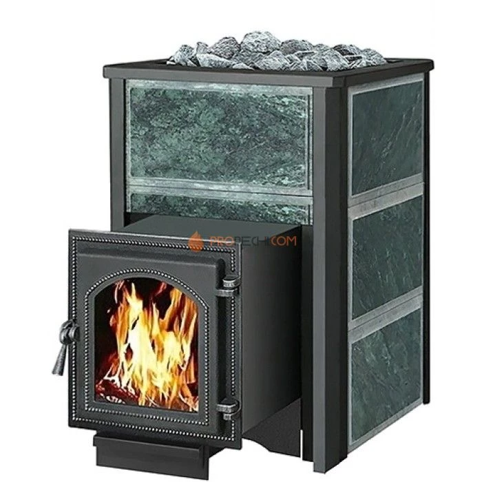 Чугунная печь для бани Везувий Легенда 22 (270) Змеевик