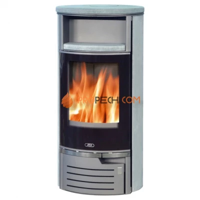 Печь-камин ABX  Atlantik 5  серая талькохлорит