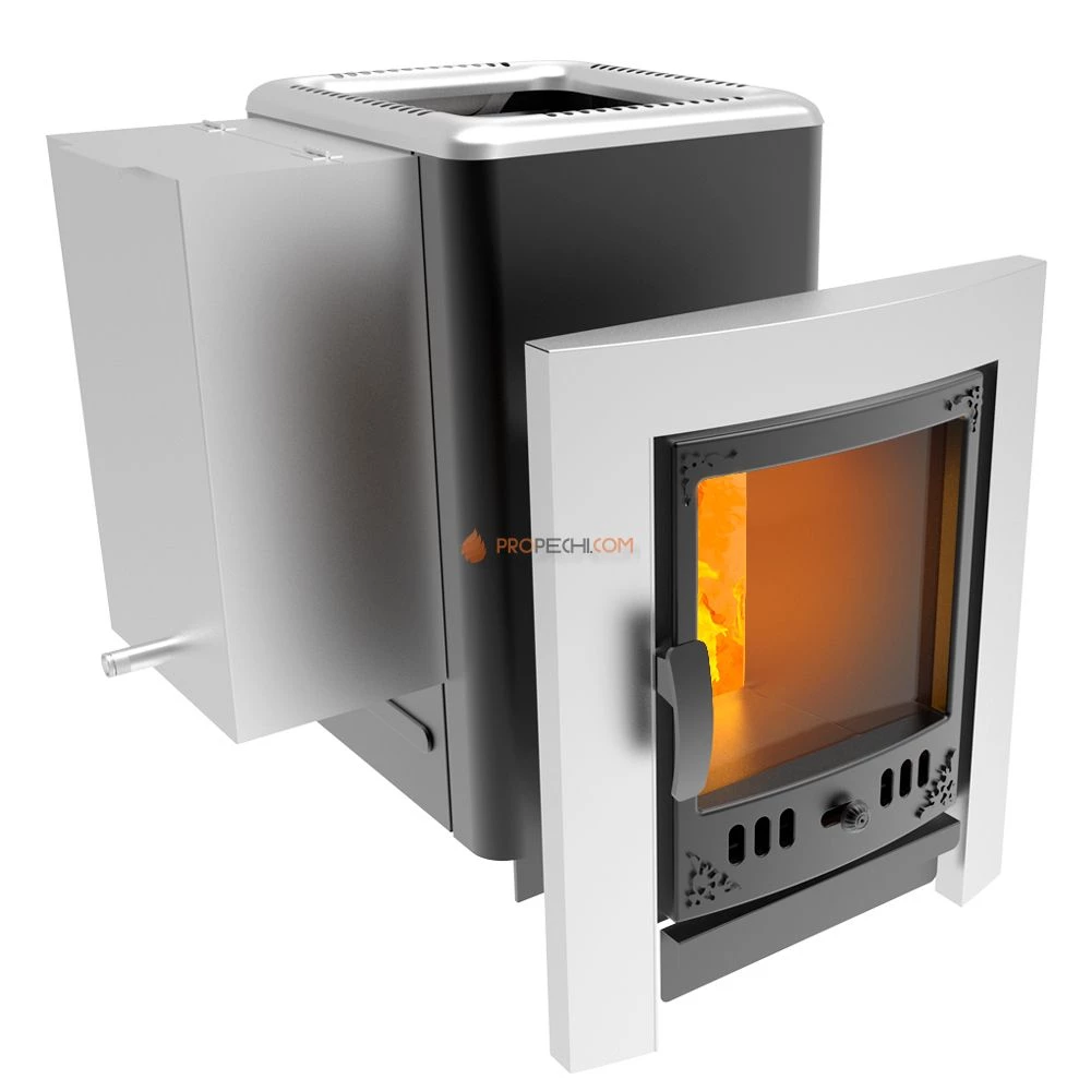 Банная печь Березка "Фаворит" 24 Каминная дверца