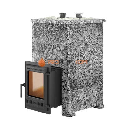 Чугунная печь для бани Эверест Steam Master 38 Пироксенит Элит, S-40