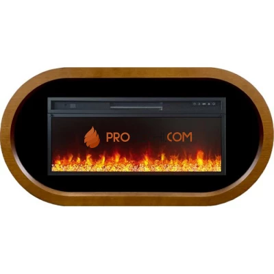 Каминокомплект Royal Flame Ellips - Орех (ширина 1450 мм) с очагом Vision 42 LED