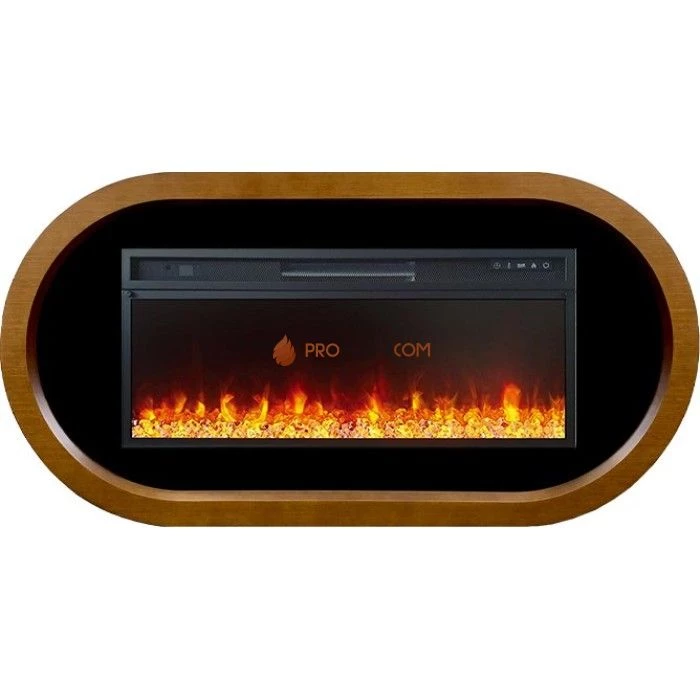 Каминокомплект Royal Flame Ellips - Орех (ширина 1450 мм) с очагом Vision 42 LED